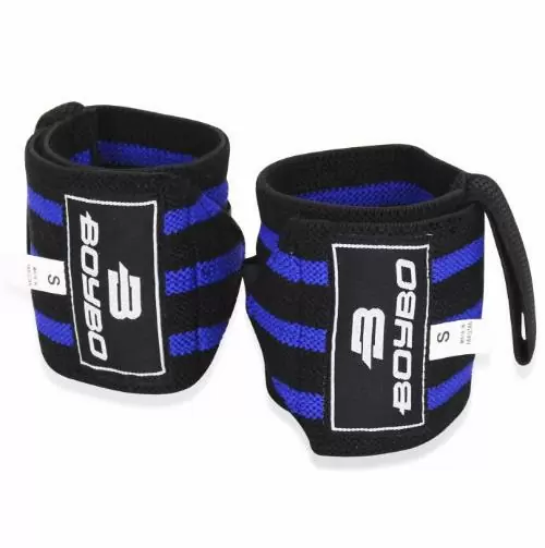 Суппортер запястья BoyBo BWS305 черно-синий от магазина Супер Спорт